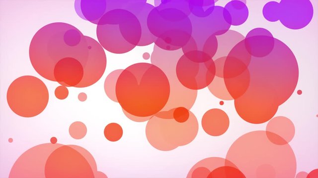 dynamic flowing liquid bubble shapes motion graphic elements. circles fluid gradient motion background banner with dynamical colored form. Animation of seamless loop