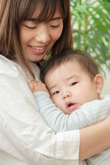 赤ちゃんとお母さん