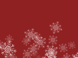 Winter Snow Gift Card Design