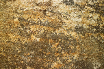 abstract ancient granite stone sheet surface cave for interior rust tone color