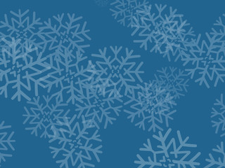 Naklejka na ściany i meble Winter Snow Gift Card Design