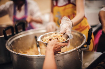 Homelessness and hunger : helping by donating food to the poor