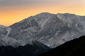 Mount Baldy at Dawn