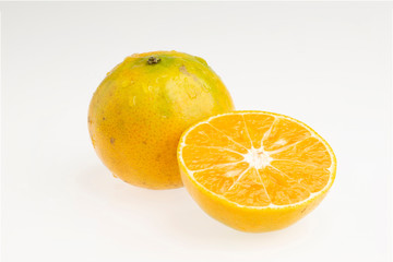 Orange is a fruit that is high in vitamins. And also an economic product