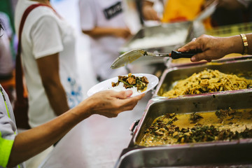 Providing free charity food to needy people: the idea of donating food