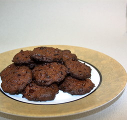 homemade bran biscuits with lemon