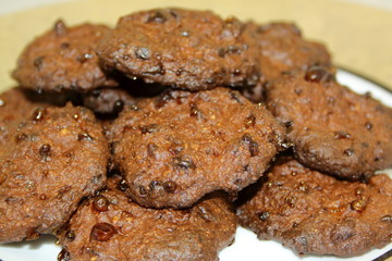 homemade bran biscuits with lemon