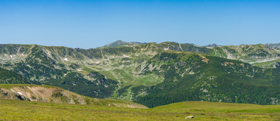 Fototapeta na wymiar Transalpina Gebirge