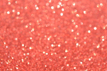 Bokeh image of the surface of the glittering sheet.
