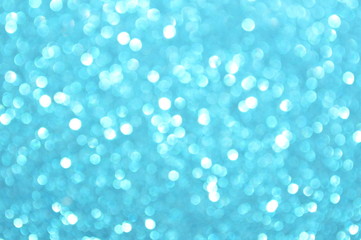 Bokeh image of the surface of the glittering sheet.