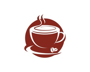 Coffee cup Logo Template vector icon