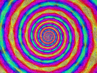 Colorful digital graphic kaleidoscope symmetry mandala style in laser light trial pattern, Tie Dye , spiderweb art abstract background for art projects, banner, business,   card, 3D, template