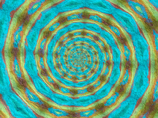 Colorful digital graphic kaleidoscope symmetry mandala style in laser light trial pattern, Tie Dye , spiderweb art abstract background for art projects, banner, business,   card, 3D, template