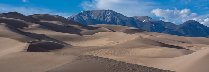 Plakat Senic view in Great Sand Dunes National Park in Colorado, USA