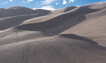 Senic view in Great Sand Dunes National Park in Colorado, USA