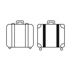 Travel bag icon design. vector illustration
