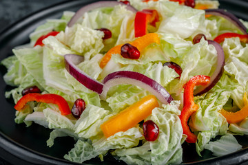 Fresh Peking Cabbage Salad