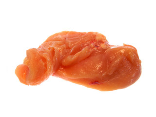 meat isolated on white background