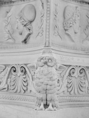 Owl of Athena, detail of Athens Academy column