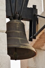 Obraz premium bell on church in a bell tower
