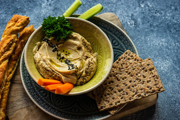 Traditional dish hummus