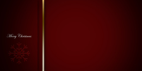 Dark red abstract textural design with golden edging 