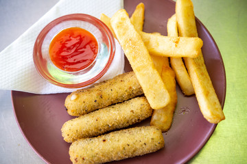 モッツァレラの天ぷら