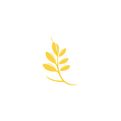 Agriculture wheat Logo Template vector icon design