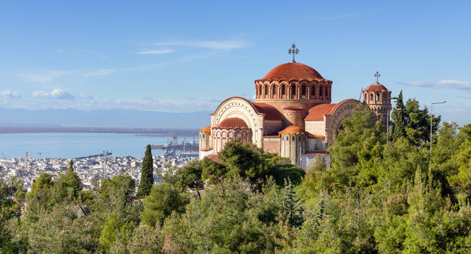 Church of St. Paul in Thessaloniki, Macedonia, Greece.
