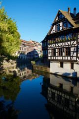 Fototapeta na wymiar Buildings in Strasbourg.