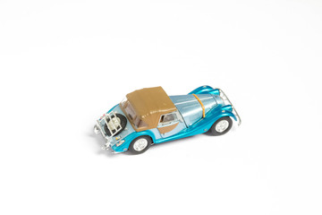 toy car on a white background