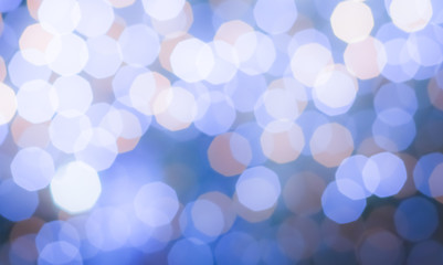 Fototapeta premium Blurred backdrop, blurred background, circle blur, bokeh blur from the light shining through as a backdrop and beautiful computer screen images.