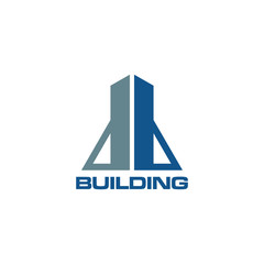 Building Construction Real Estate Logo Template Vector Icon