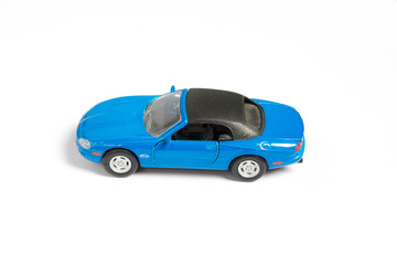toy car on a white background