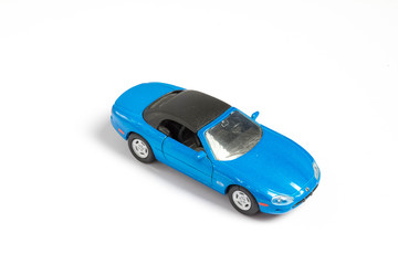 toy car on a white background