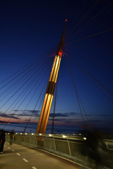 Ponte del Mare in Pescara by Night