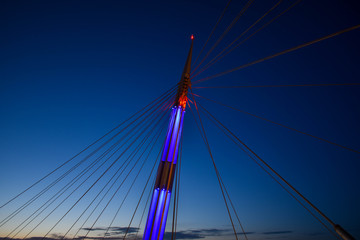 Ponte del Mare in Pescara, Italy, Abruzzo