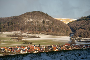 Rußberg  Baden-Württemberg im Dezember