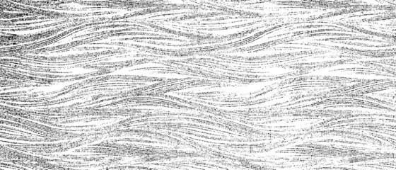 Swirled and curled stripes and brush strokes texture. Marble or acrylic atrwork imitation. Cool and swirly background. Abstract vector illustration. Black isolated on white. EPS10 