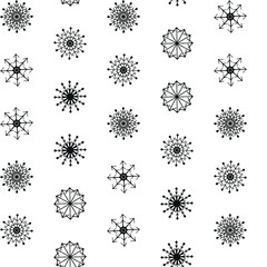 Seasonial Winter Holiday Snowflake Collection