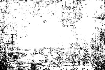 Rough black and white texture vector. Distressed overlay texture. Grunge background. Abstract textured effect. Vector Illustration. Black isolated on white background. EPS10.