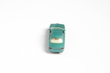 toy car on a white background