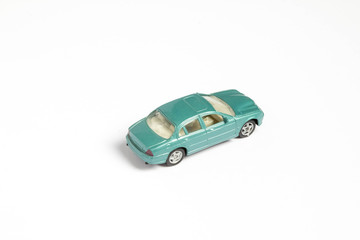 toy car on a white background