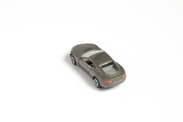 toy car on a white background