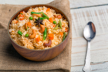 Vegetable fried rice