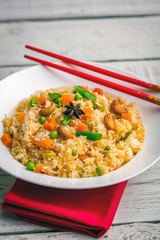 Vegetable fried rice