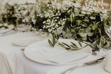 Décoration de mariage simple et nature 