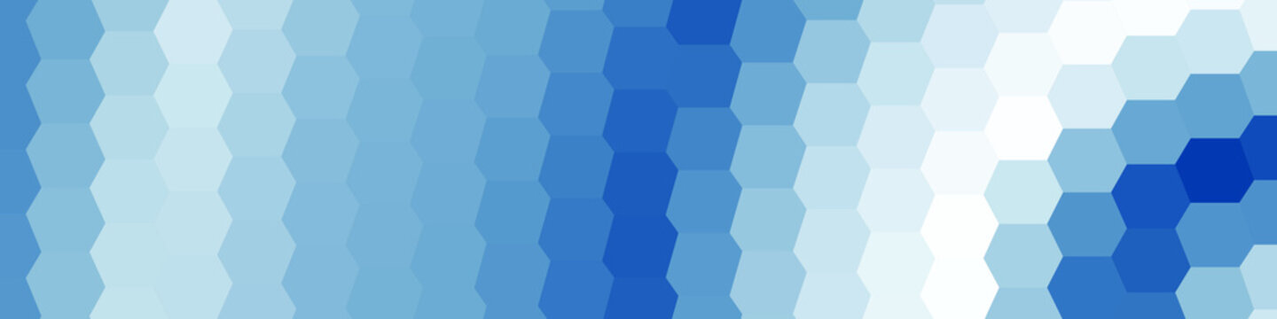 Classic Blue Abstract trianglify Generative Art background illustration