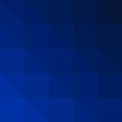 Fototapeta premium Classic Blue Abstract trianglify Generative Art background illustration