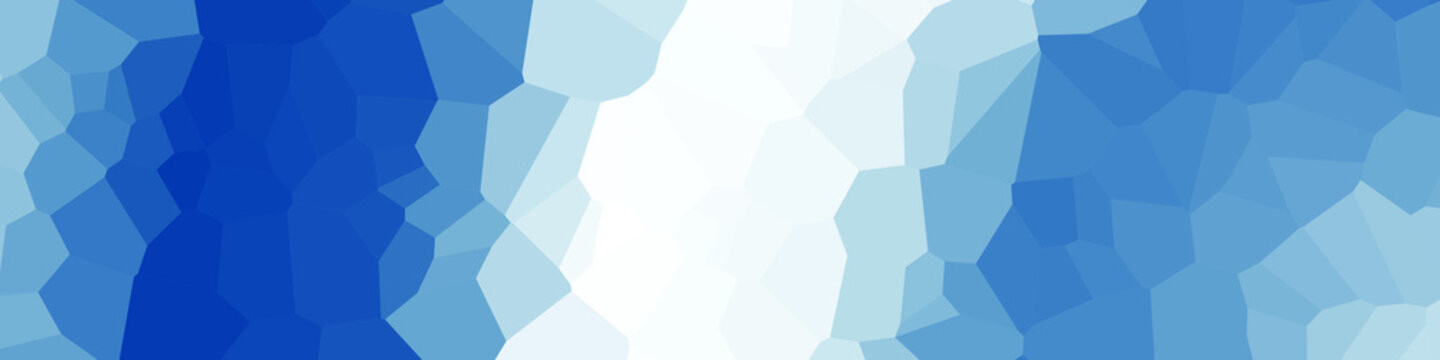 Classic Blue Abstract trianglify Generative Art background illustration